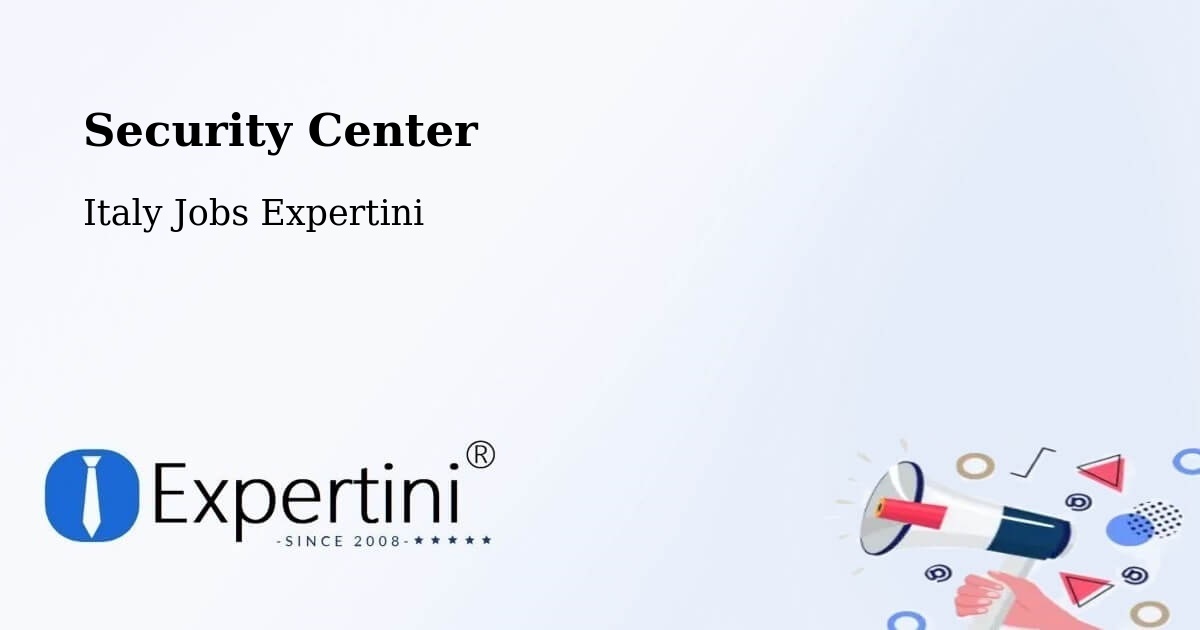 Security & Compliance – Borso Del Grappa - Italy Jobs Expertini