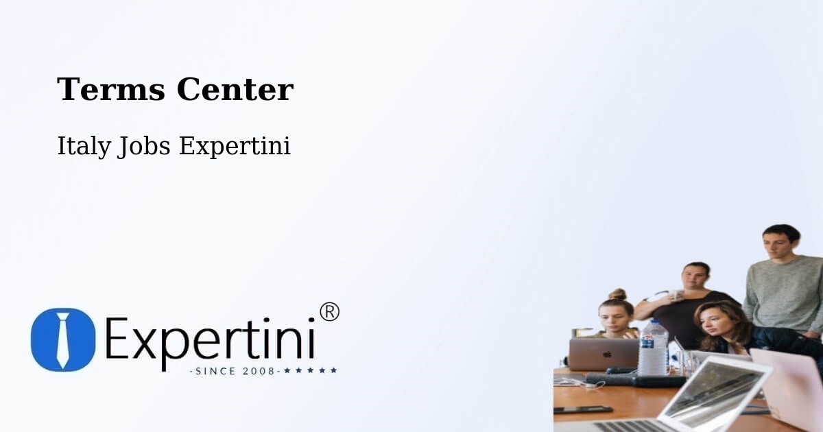 Terms of Service – Borso Del Grappa - Italy Jobs Expertini